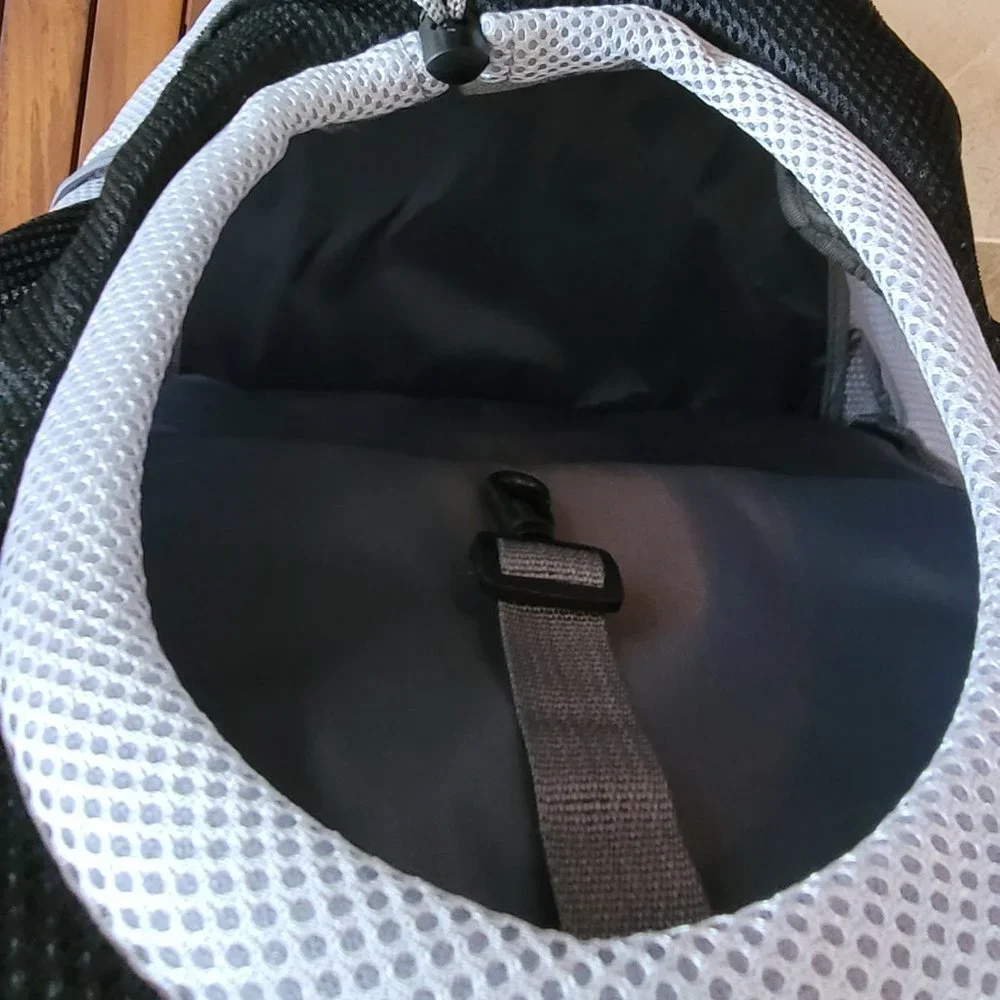 Doggy Rucksack – Medium Dogs (9-18 lbs.) / Black Never Used!